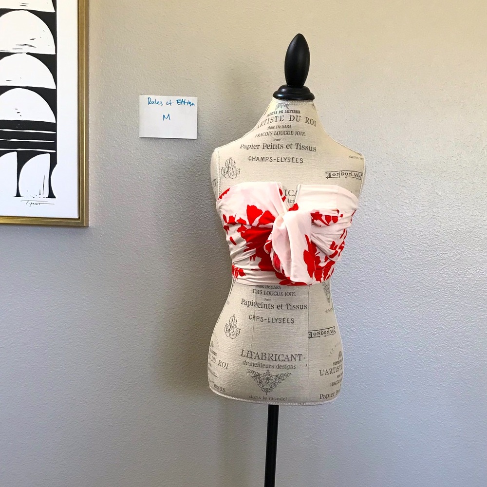 Rules of Etiquette crop top